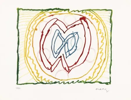 Офорт Alechinsky - Astres et désastres V