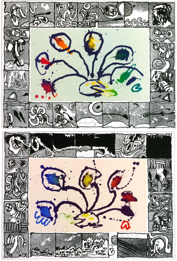 Иллюстрированная Книга Alechinsky - Babord/Tribord