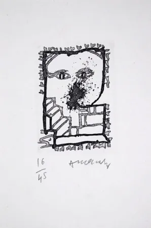 Иллюстрированная Книга Alechinsky - Baluchon et ricochets - nrf