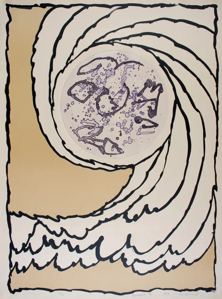 Офорт Alechinsky - Boréalité IV