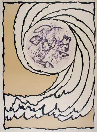 Офорт Alechinsky - Boréalité IV