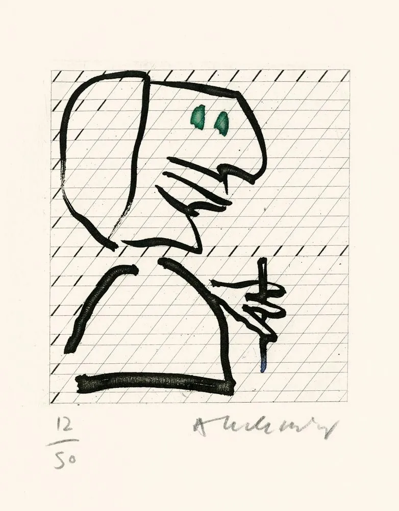 Иллюстрированная Книга Alechinsky - Cantiques Polychromes