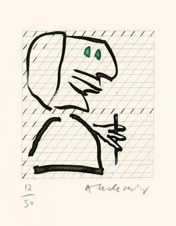 Иллюстрированная Книга Alechinsky - Cantiques Polychromes