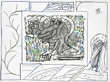 Гравюра Alechinsky - Carte mise à jour III