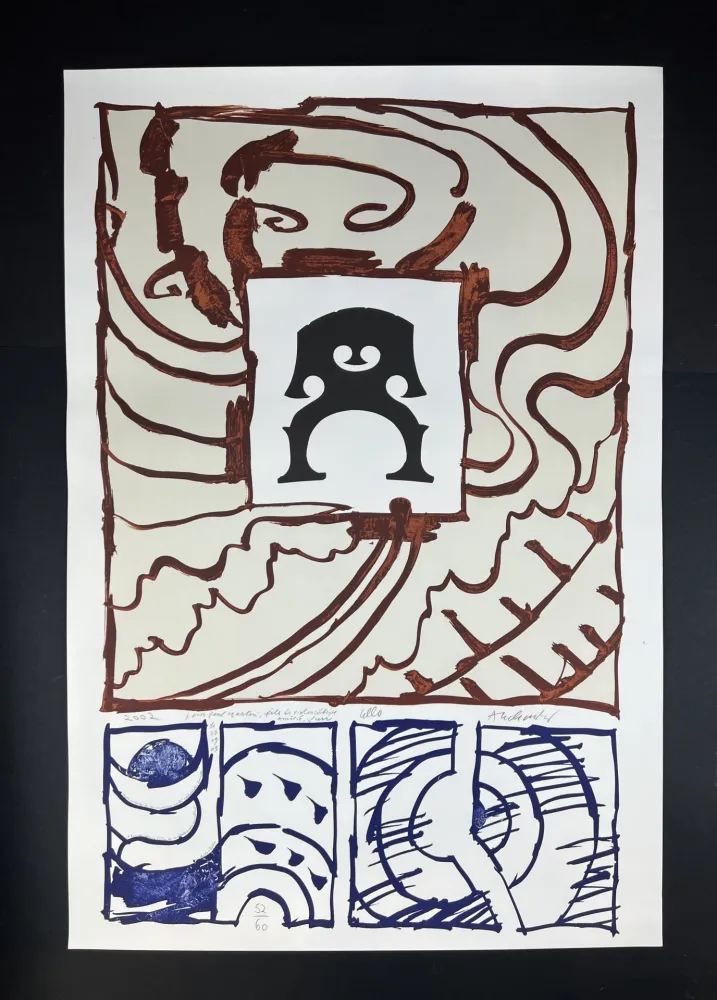 Литография Alechinsky - Cello