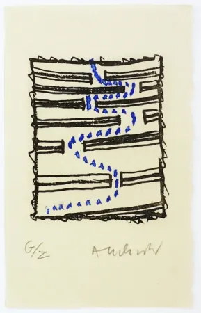 Гравюра Alechinsky - Chicanes