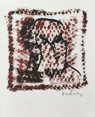 Литография Alechinsky - Choses rapportées du Japon