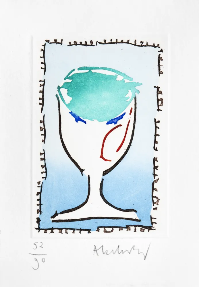 Гравюра Alechinsky - Cigüe