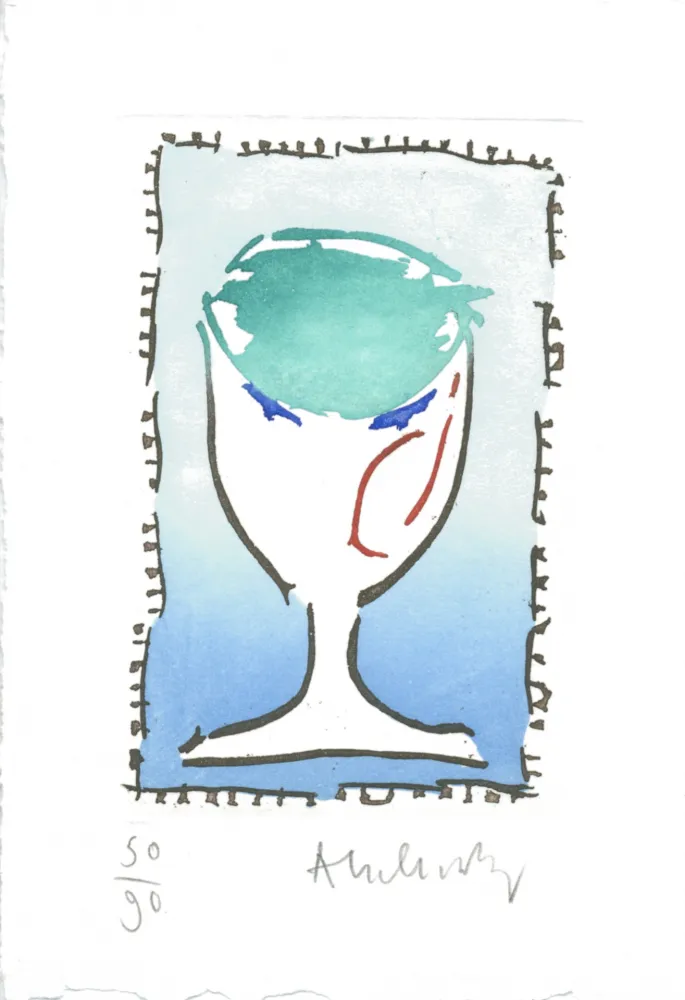 Гравюра Alechinsky - Cigüe