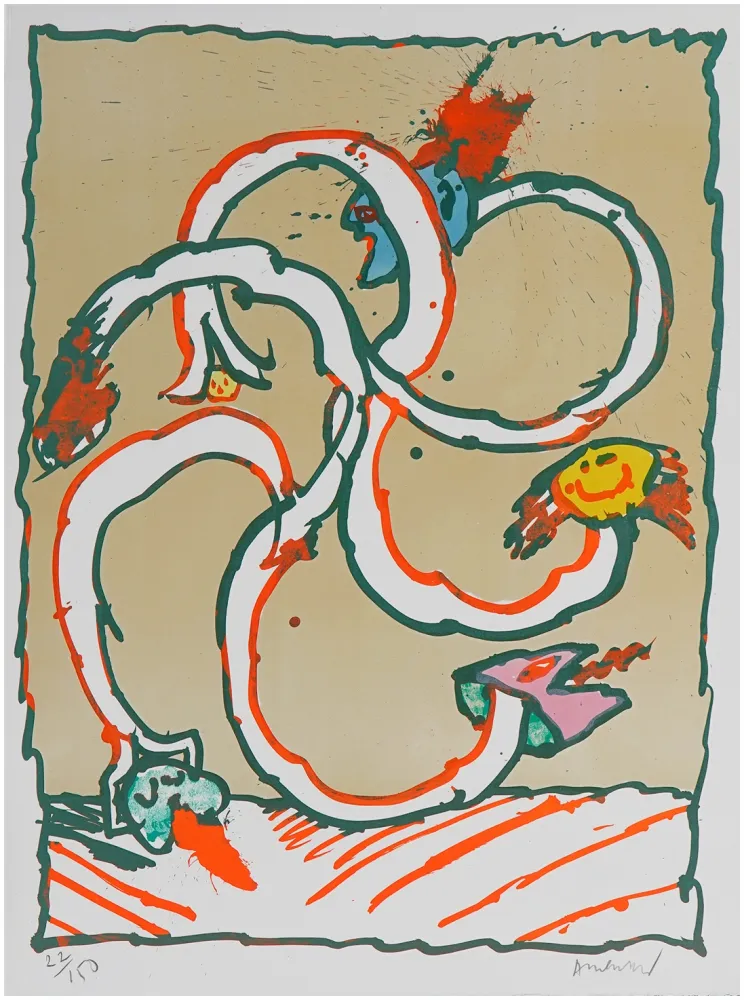 Литография Alechinsky - Cobroue