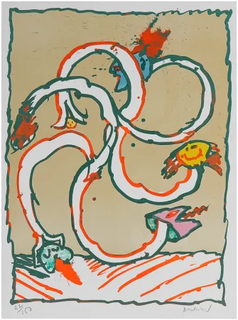 Литография Alechinsky - Cobroue