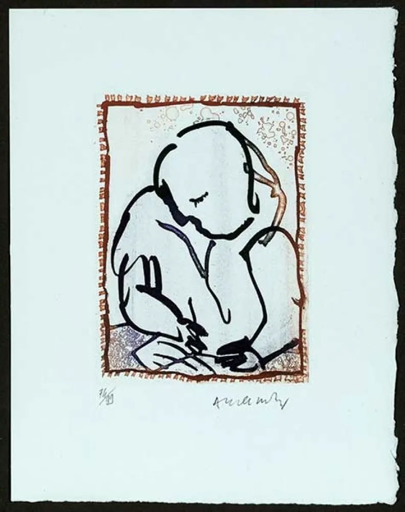 Гравюра Alechinsky - Composition