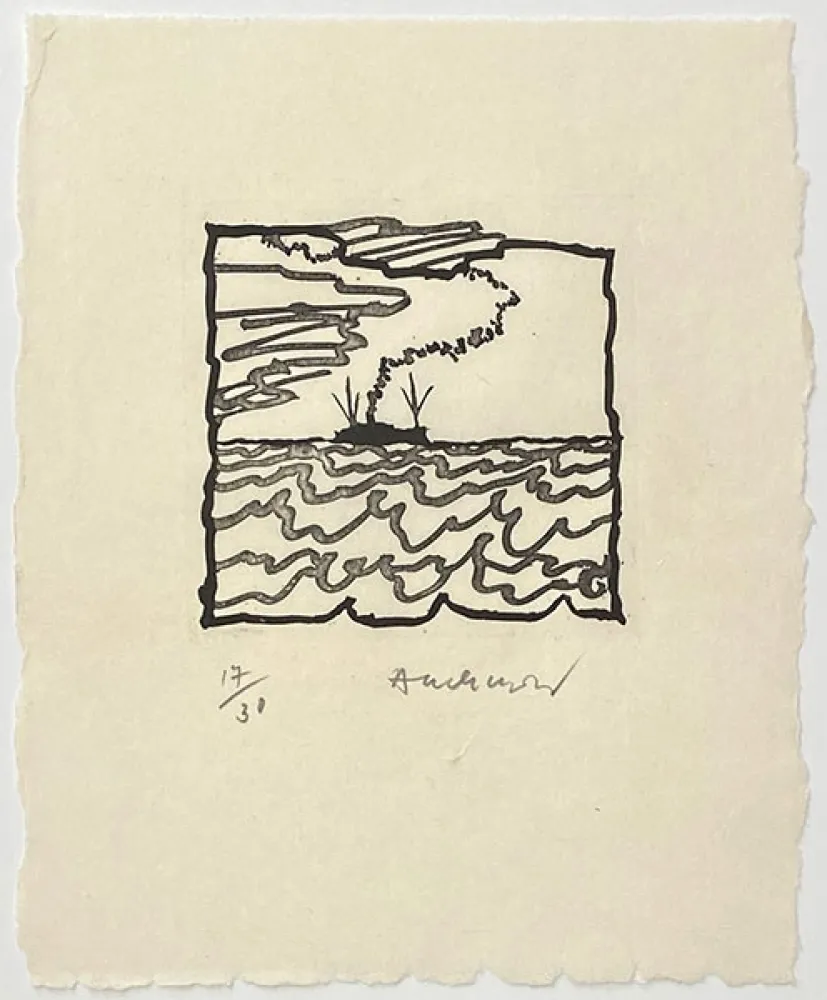 Гравюра Alechinsky - Composition