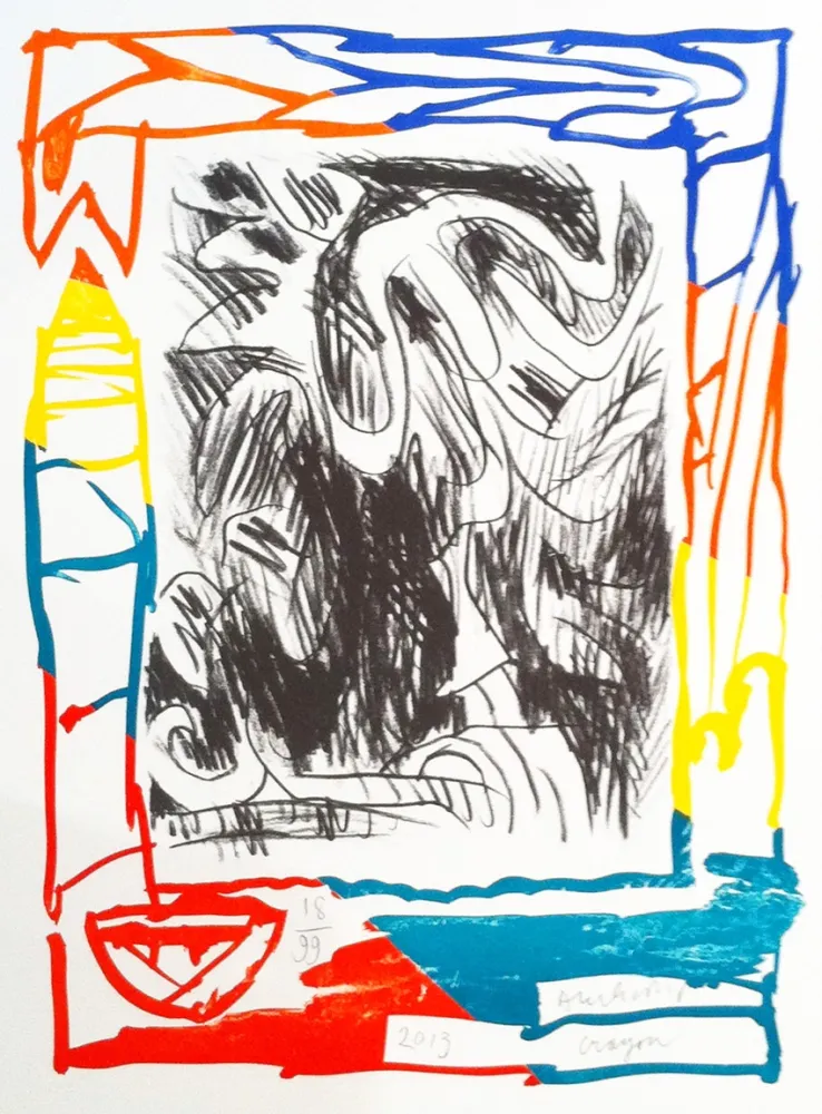 Литография Alechinsky - Crayon 