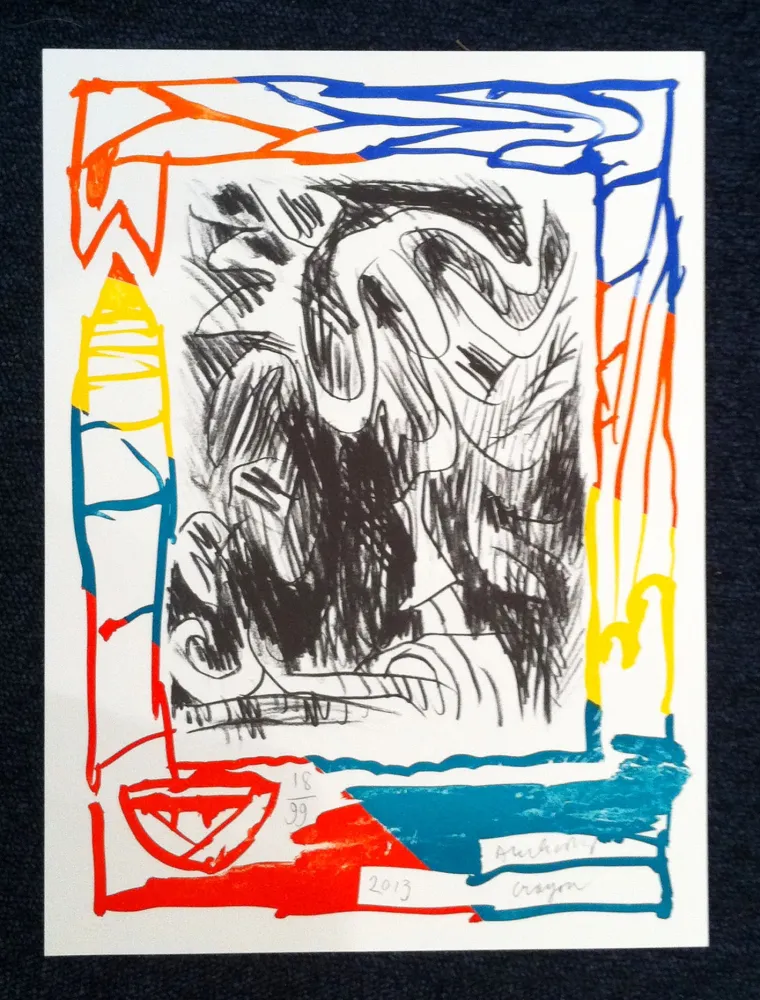 Литография Alechinsky - Crayon 