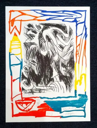 Литография Alechinsky - Crayon 