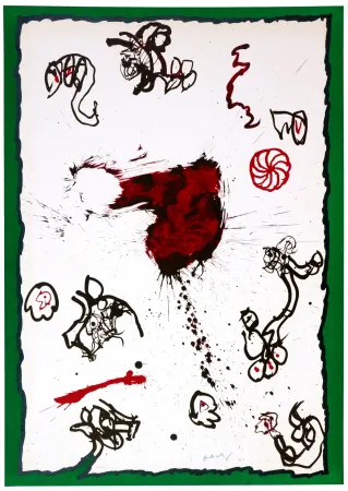 Литография Alechinsky - Deuxième