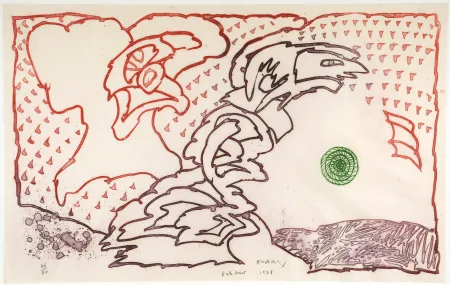 Офорт И Аквитанта Alechinsky - Dulle Griet