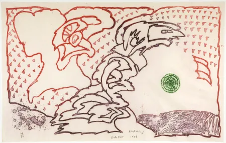 Гравюра Alechinsky - Dulle Griet