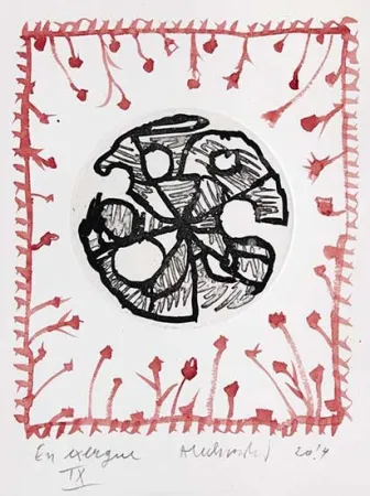 Гравюра Alechinsky - En exergue