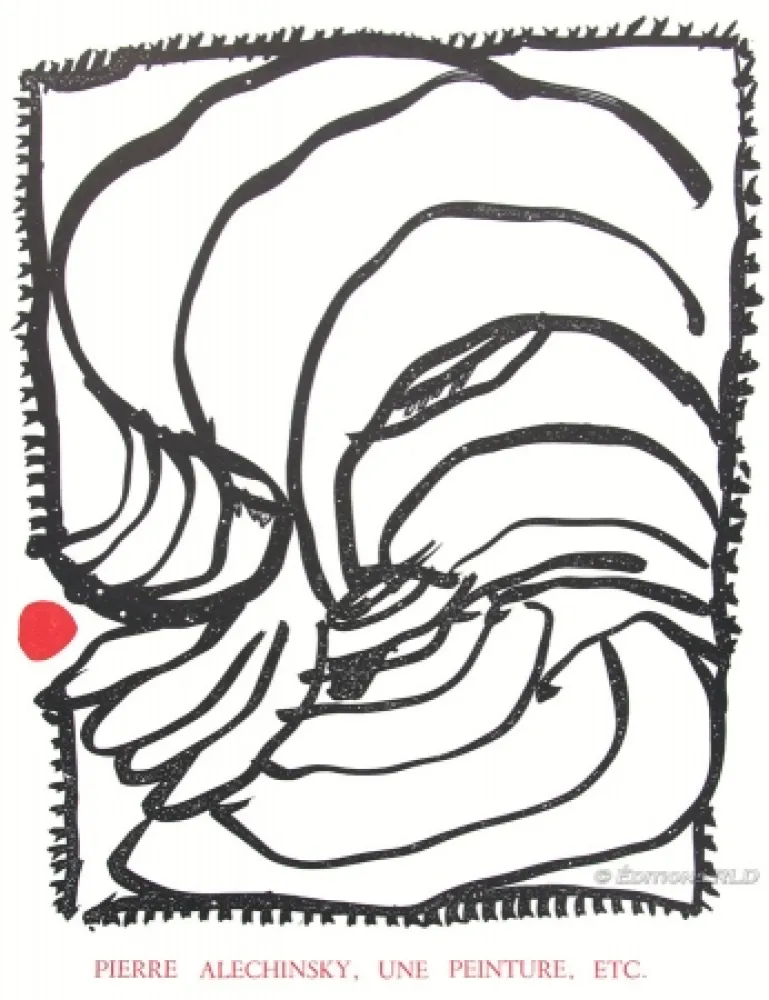 Иллюстрированная Книга Alechinsky - En Puisaye N°3