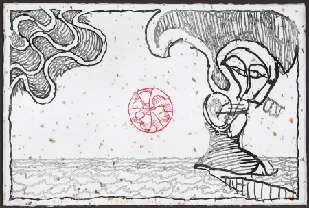 Офорт И Аквитанта Alechinsky - Estacade