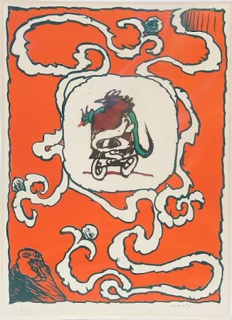 Литография Alechinsky - Estampe de l'affiche