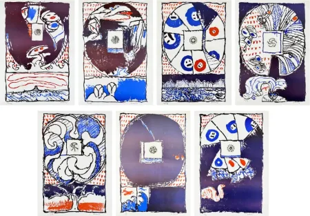 Иллюстрированная Книга Alechinsky - Fenêtres