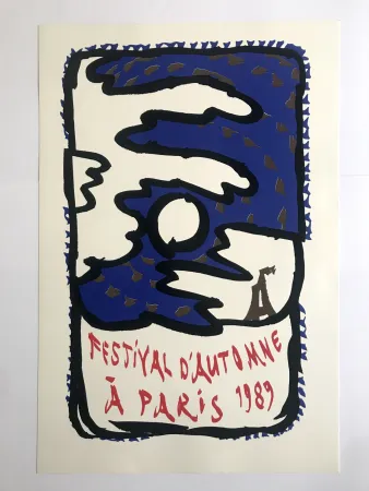 Сериграфия Alechinsky - Festival d'automne à Paris AVL