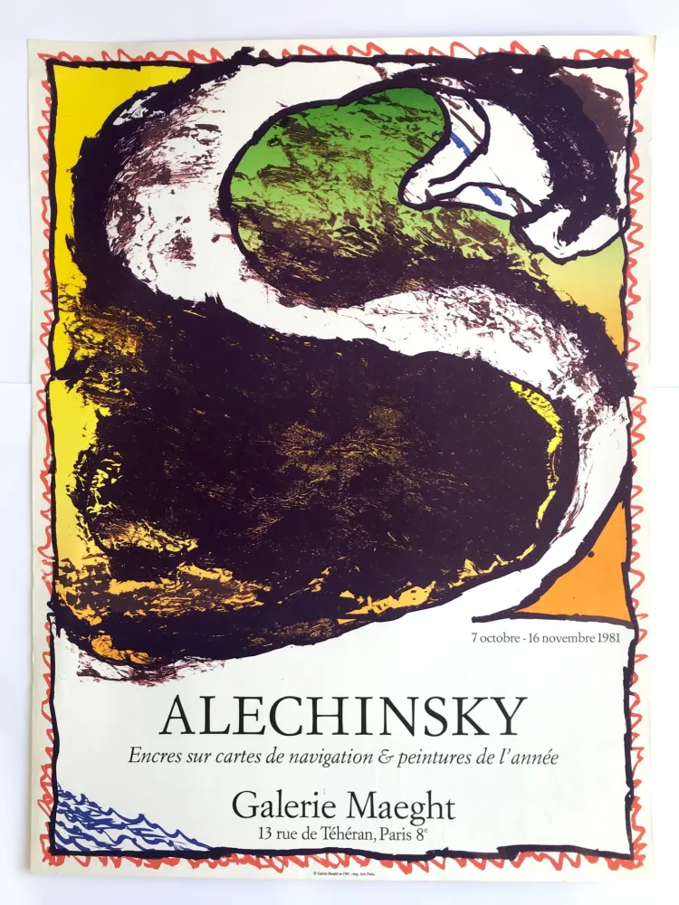 Афиша Alechinsky - Galerie Maeght