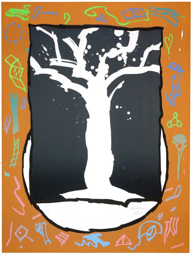 Литография Alechinsky - Ghost