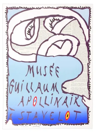 Афиша Alechinsky - Guillaume Apollinaire