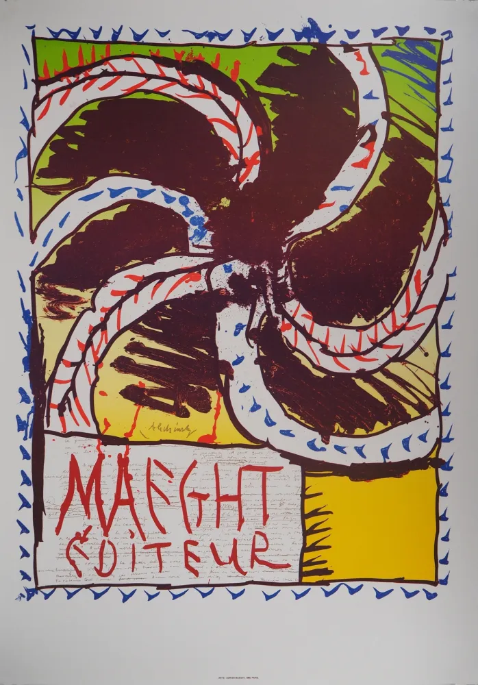 Литография Alechinsky - Hélice