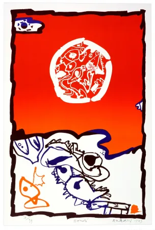 Литография Alechinsky - Honoré