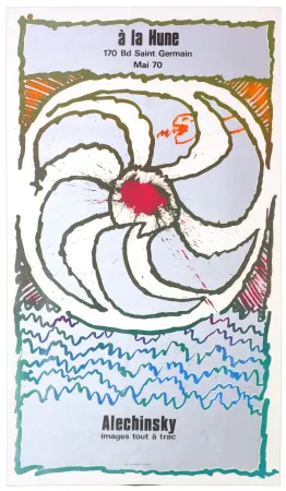 Афиша Alechinsky - Images tout à trac
