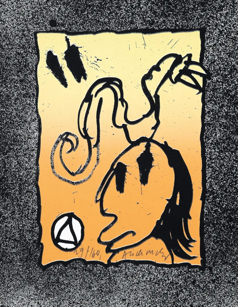 Литография Alechinsky - Infeuilletables 4 (les)