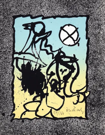 Литография Alechinsky - Infeuilletables 5 (les)