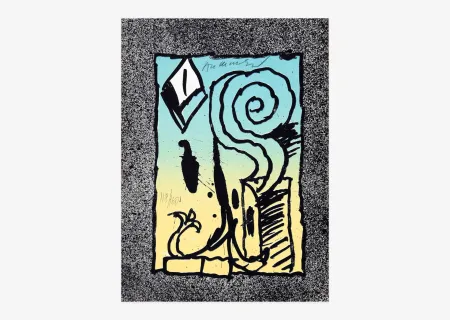 Литография Alechinsky - Infeuilletables 6 (les)