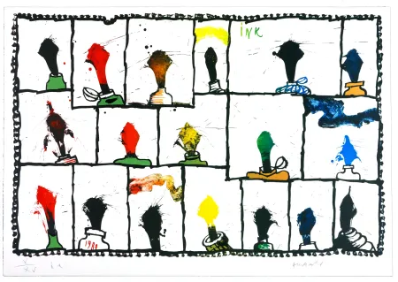 Литография Alechinsky - Ink