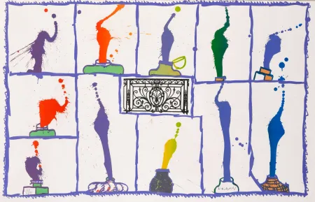 Литография Alechinsky - Ink