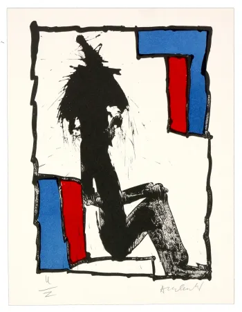 Литография Alechinsky - Je vous en prie asseyez-vous