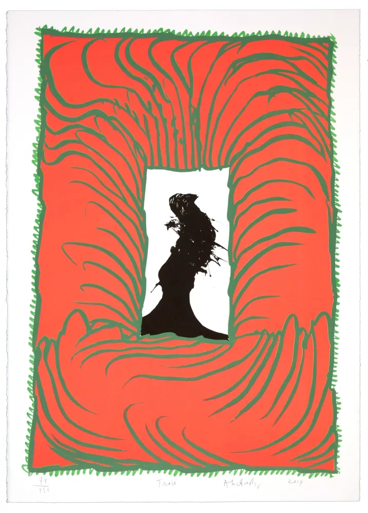 Литография Alechinsky - Jours Ouvrables III