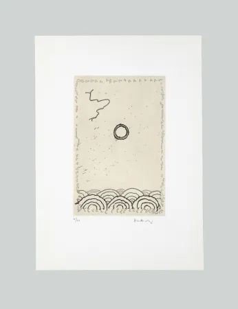 Офорт И Аквитанта Alechinsky - La Cerclitude 1