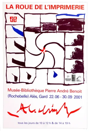 Афиша Alechinsky - La Roue de l'imprimerie