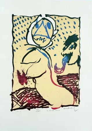 Литография Alechinsky - La taille douce
