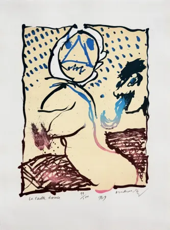 Литография Alechinsky - La taille douce