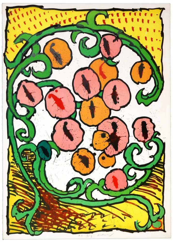 Литография Alechinsky - Labyrinthe d'Apparat III