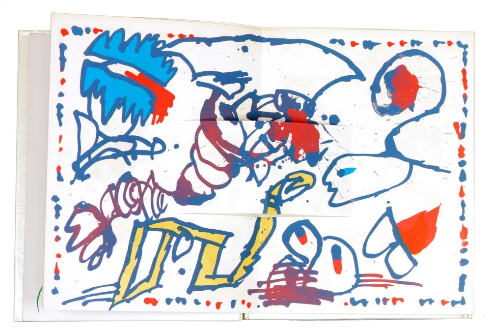 Иллюстрированная Книга Alechinsky - LE GRAND JAMAIS - Alechinsky/Joyce Mansour/Matta