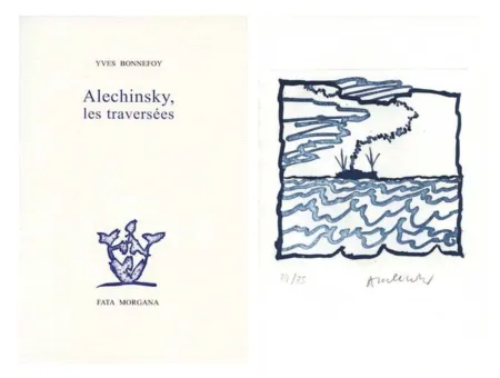 Иллюстрированная Книга Alechinsky - Les traversées