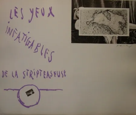 Офорт И Аквитанта Alechinsky - Les yeux infatigables